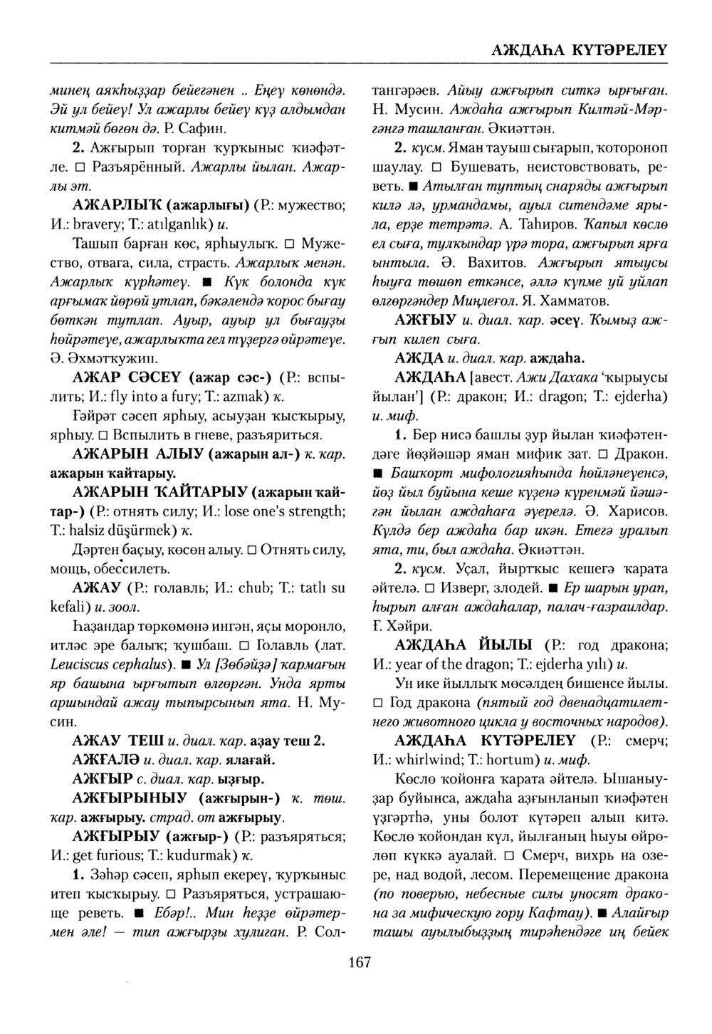 Башҡорт теленең академик һүҙлеге. Том I