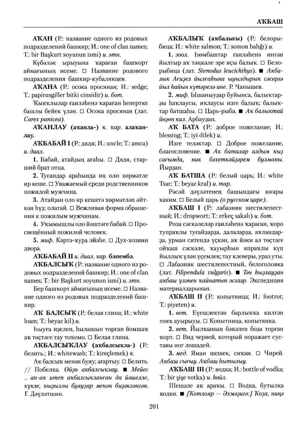 Башҡорт теленең академик һүҙлеге. Том I