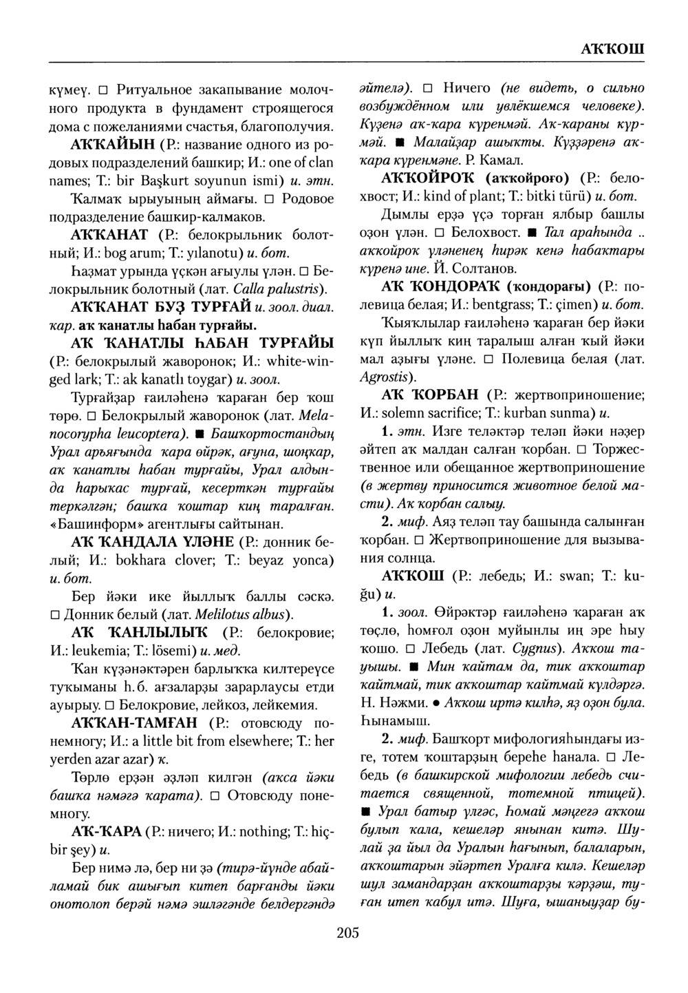 Башҡорт теленең академик һүҙлеге. Том I