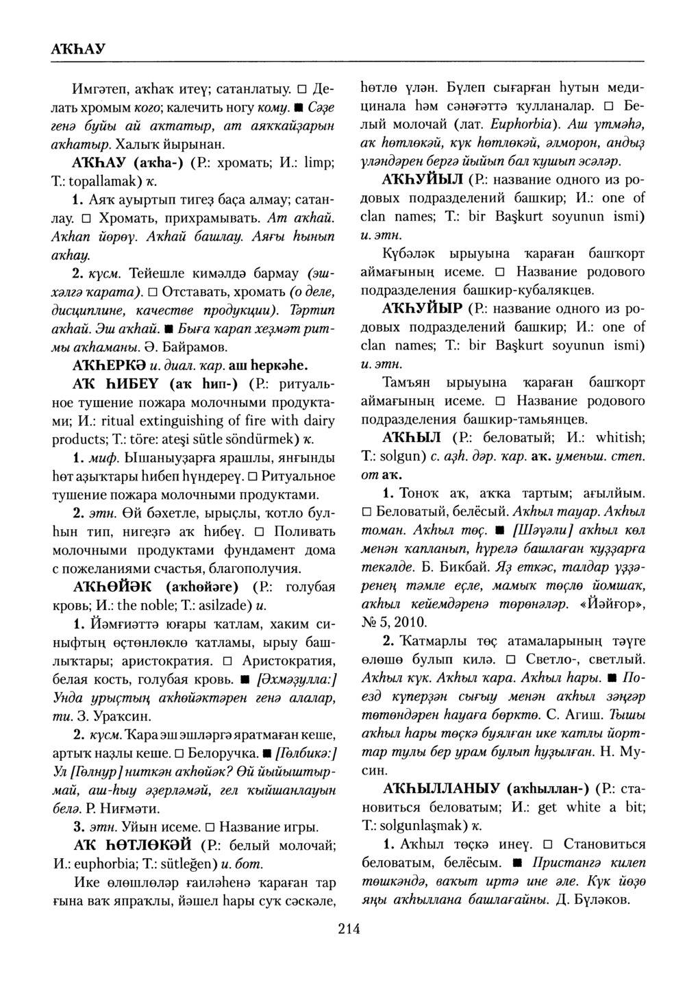 Башҡорт теленең академик һүҙлеге. Том I