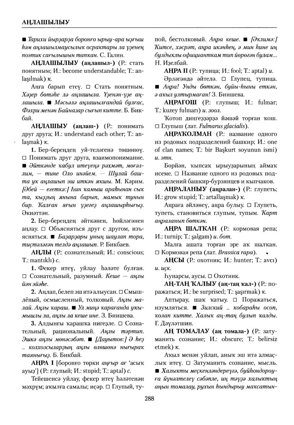 Башҡорт теленең академик һүҙлеге. Том I
