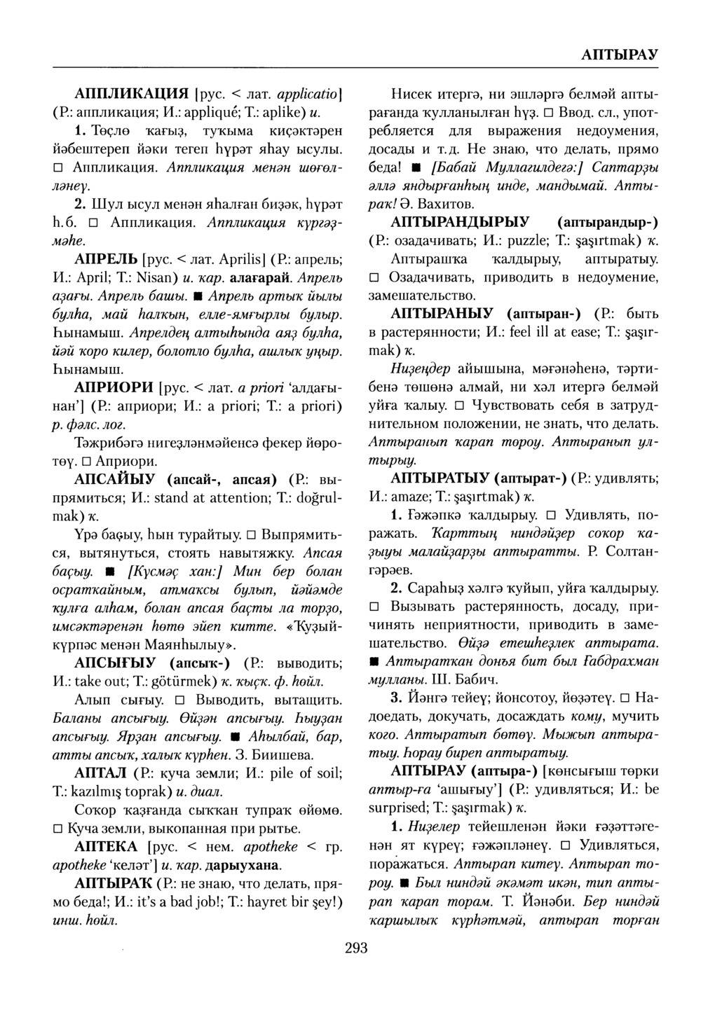 Башҡорт теленең академик һүҙлеге. Том I