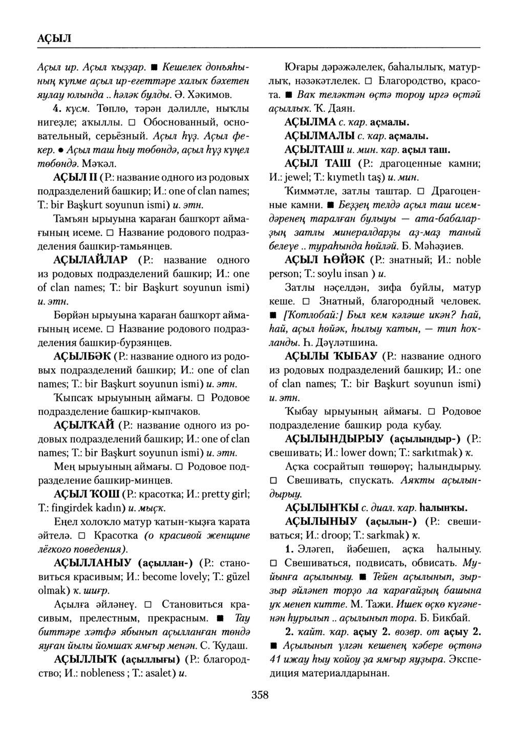 Башҡорт теленең академик һүҙлеге. Том I