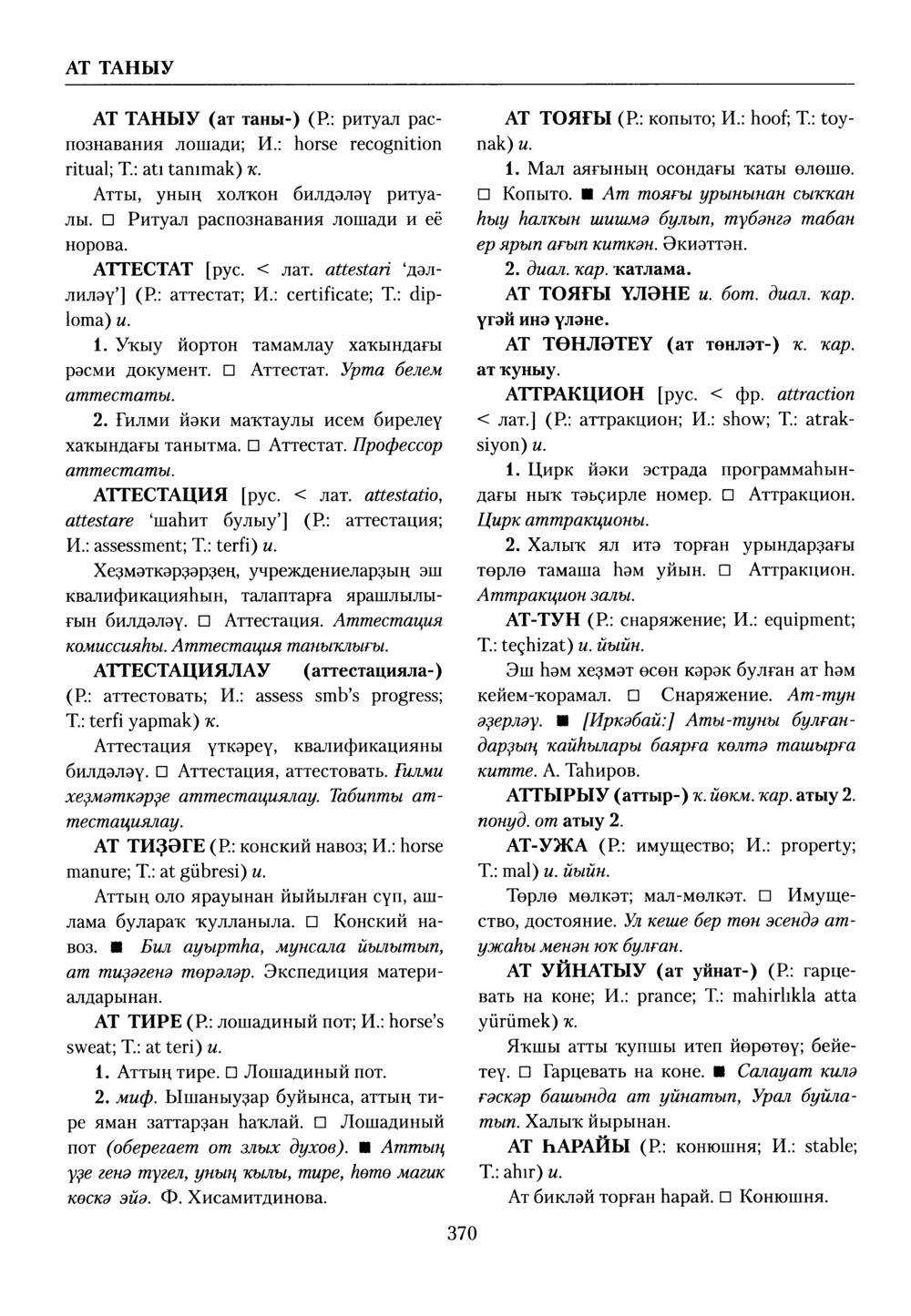 Башҡорт теленең академик һүҙлеге. Том I