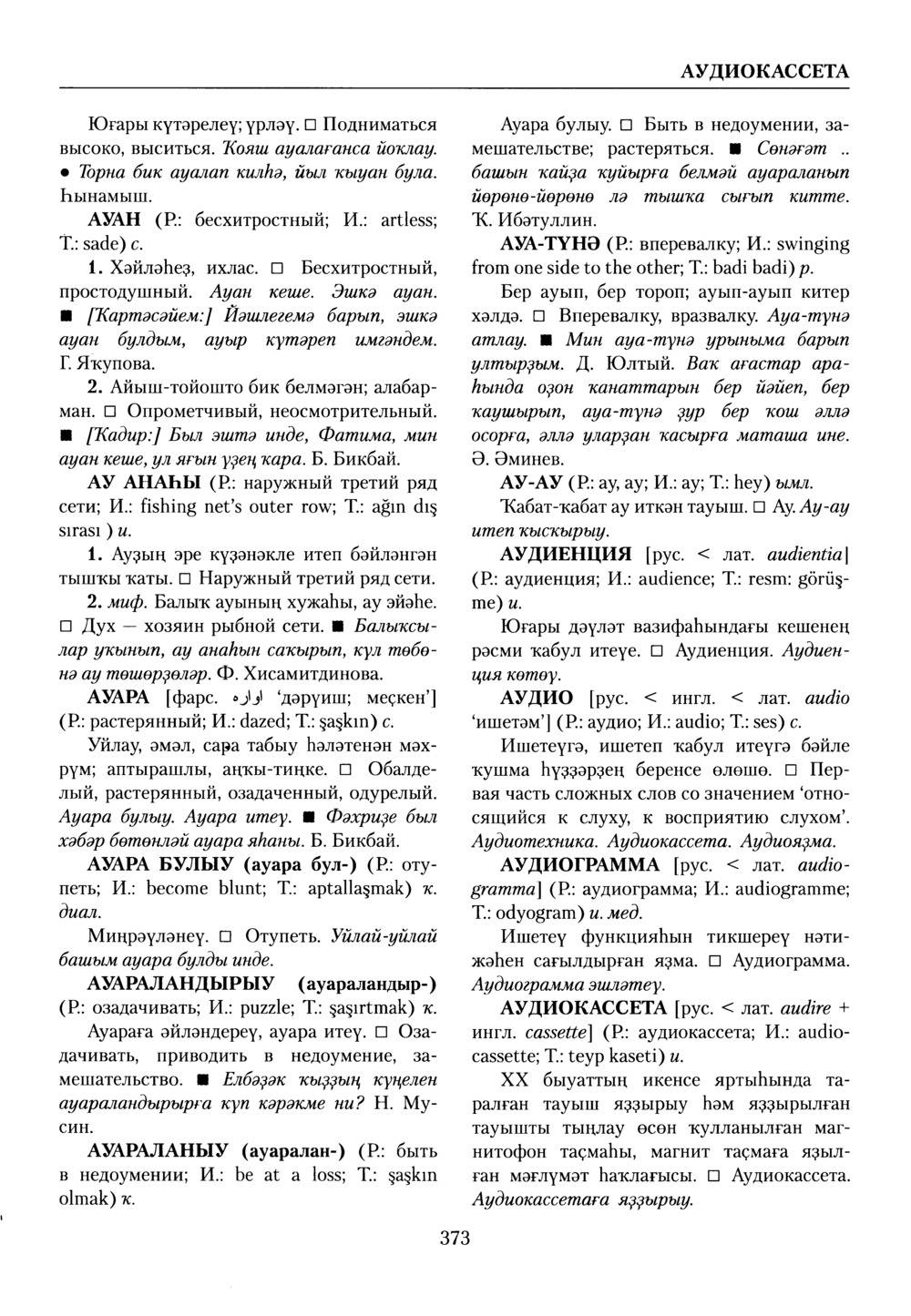 Башҡорт теленең академик һүҙлеге. Том I
