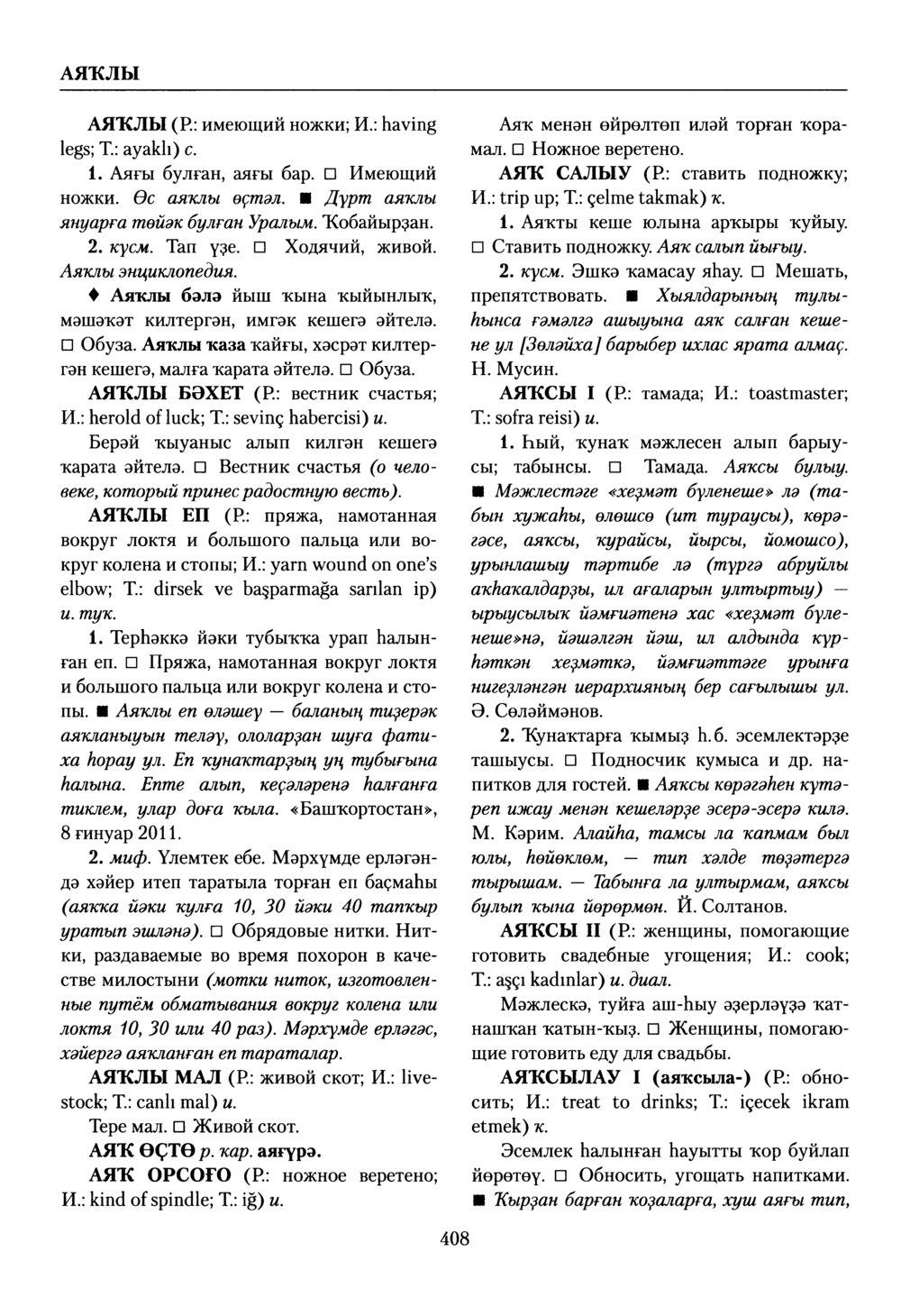 Башҡорт теленең академик һүҙлеге. Том I