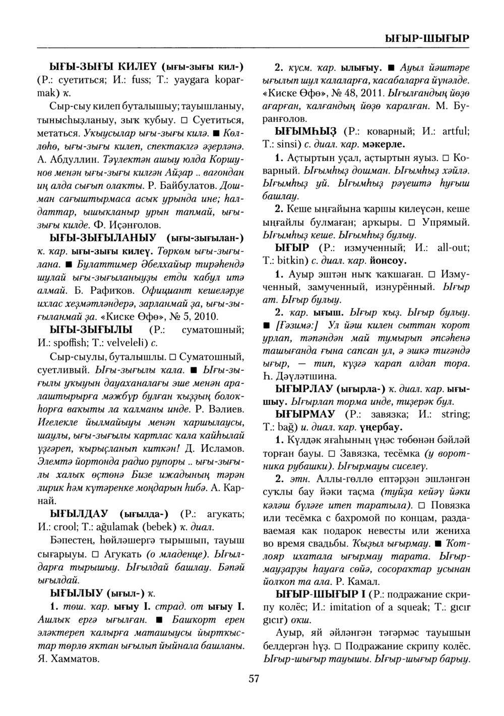 Башҡорт теленең академик һүҙлеге. Том X