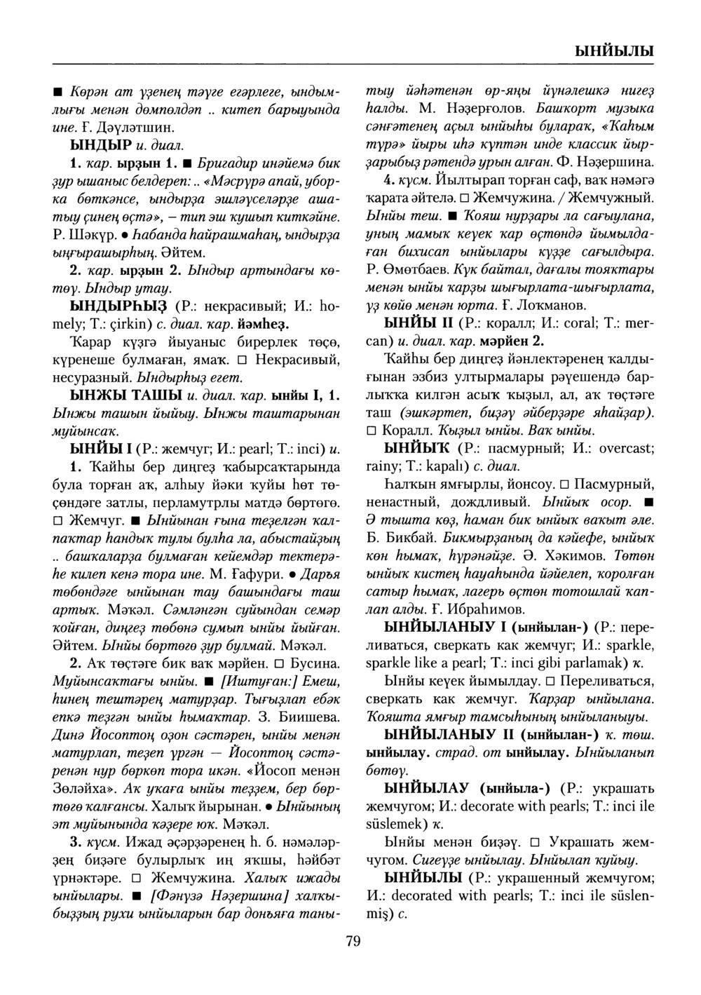 Башҡорт теленең академик һүҙлеге. Том X
