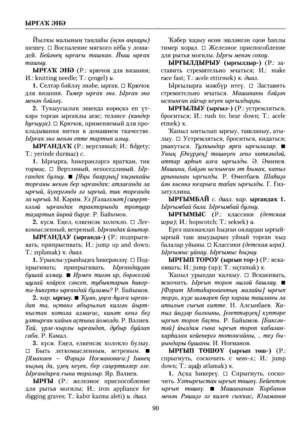 Башҡорт теленең академик һүҙлеге. Том X