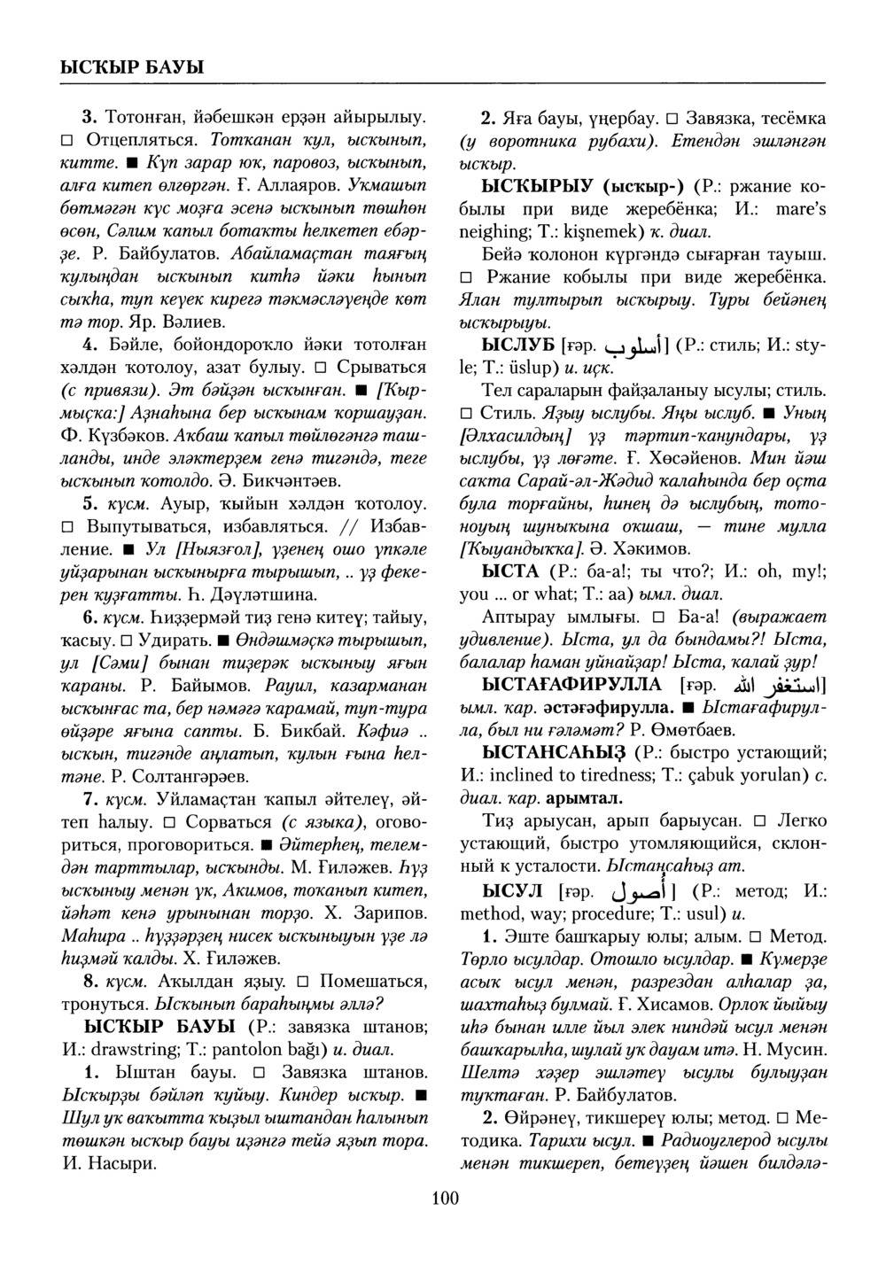 Башҡорт теленең академик һүҙлеге. Том X