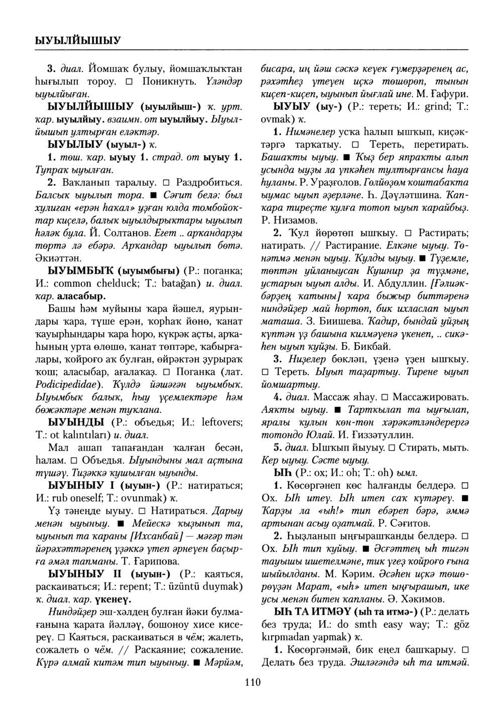 Башҡорт теленең академик һүҙлеге. Том X