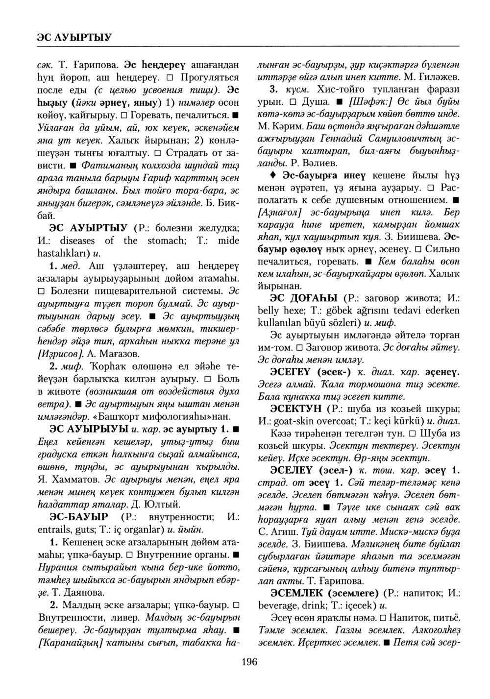 Башҡорт теленең академик һүҙлеге. Том X