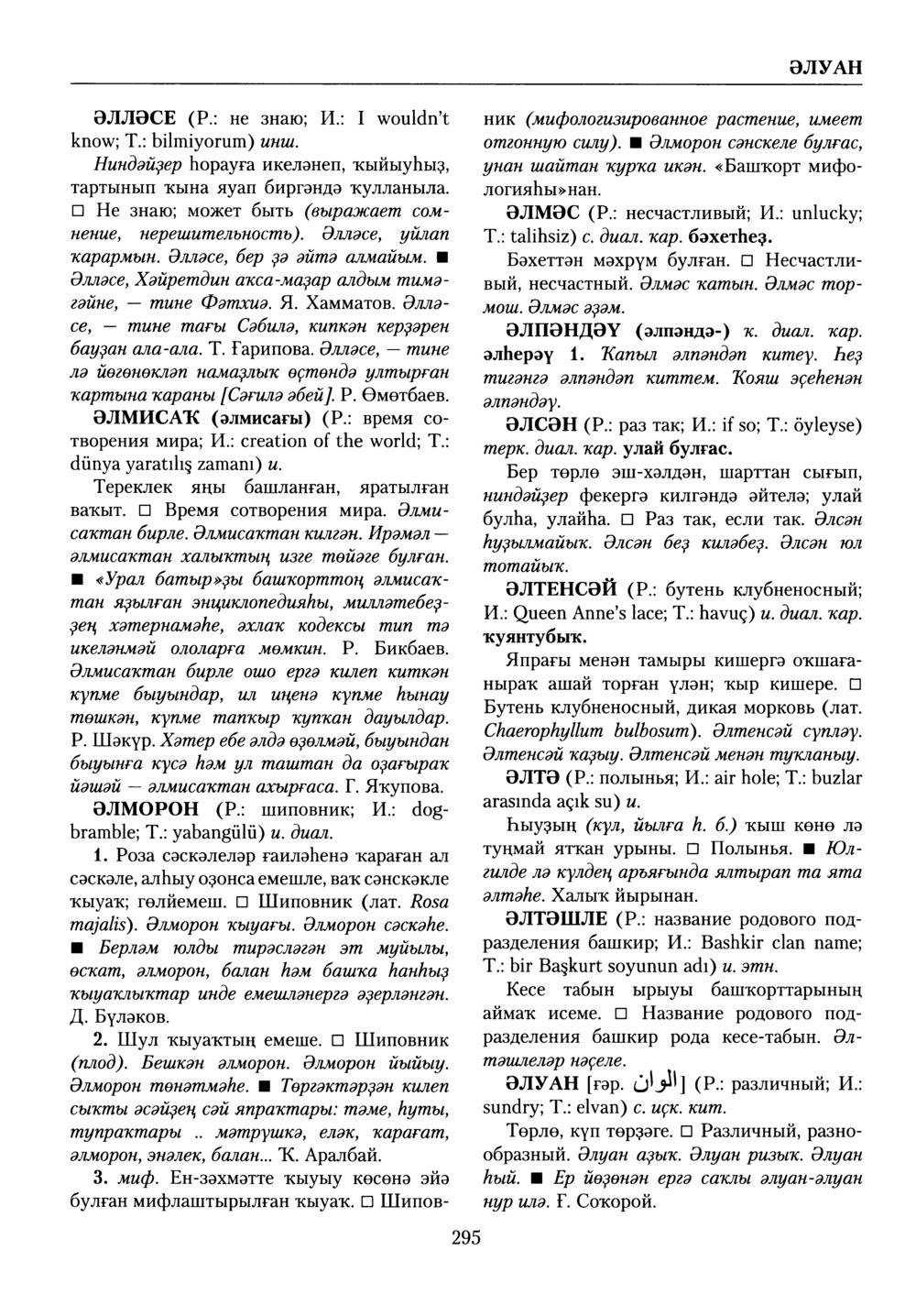Башҡорт теленең академик һүҙлеге. Том X