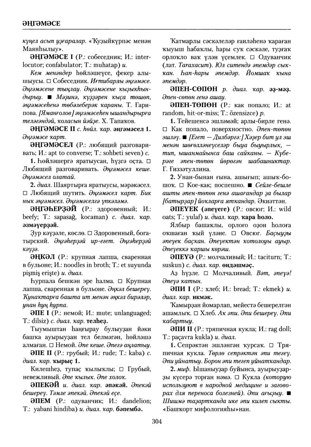 Башҡорт теленең академик һүҙлеге. Том X
