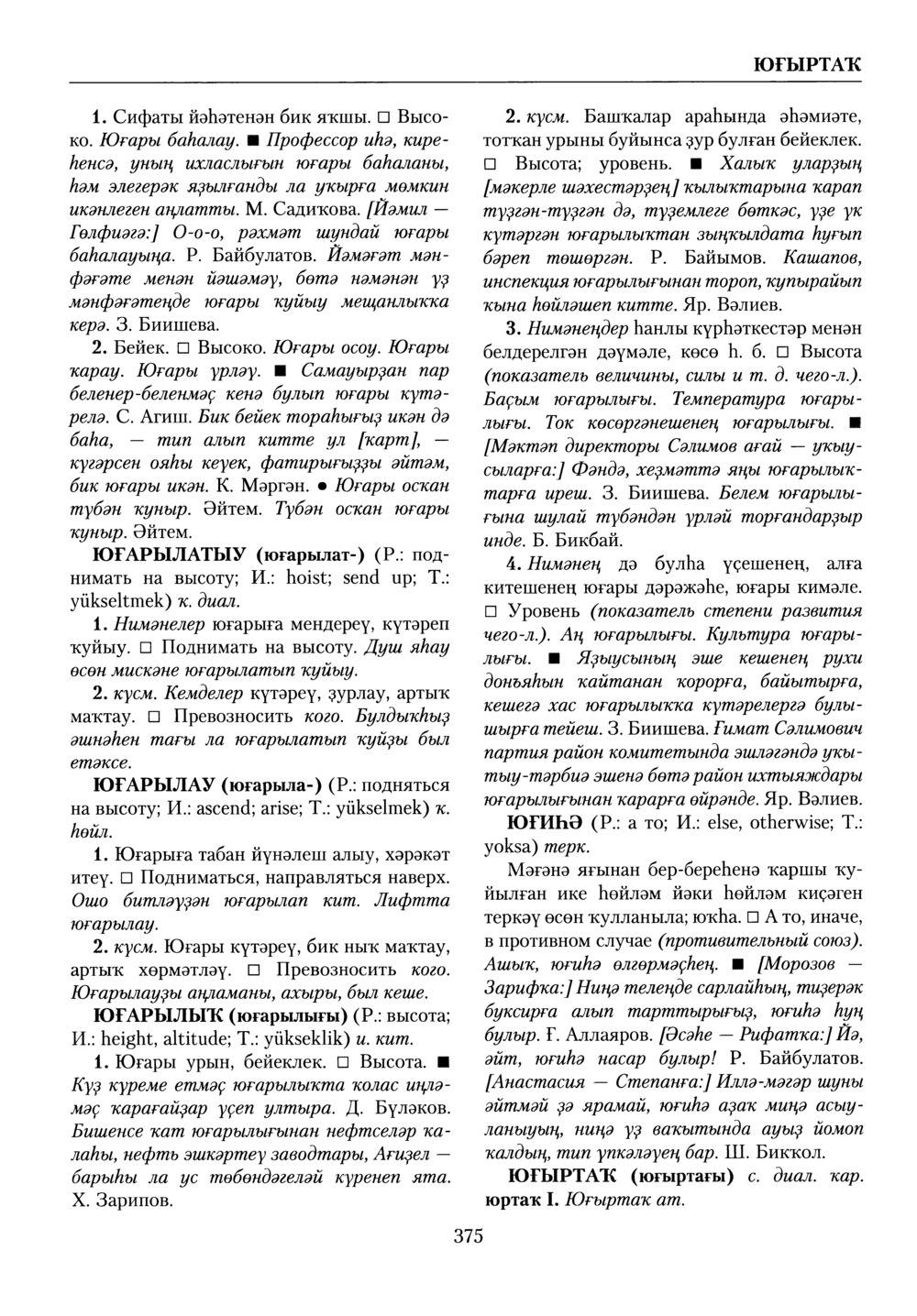 Башҡорт теленең академик һүҙлеге. Том X