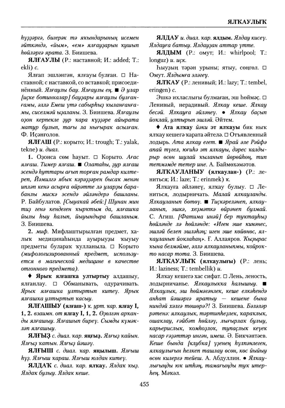 Башҡорт теленең академик һүҙлеге. Том X