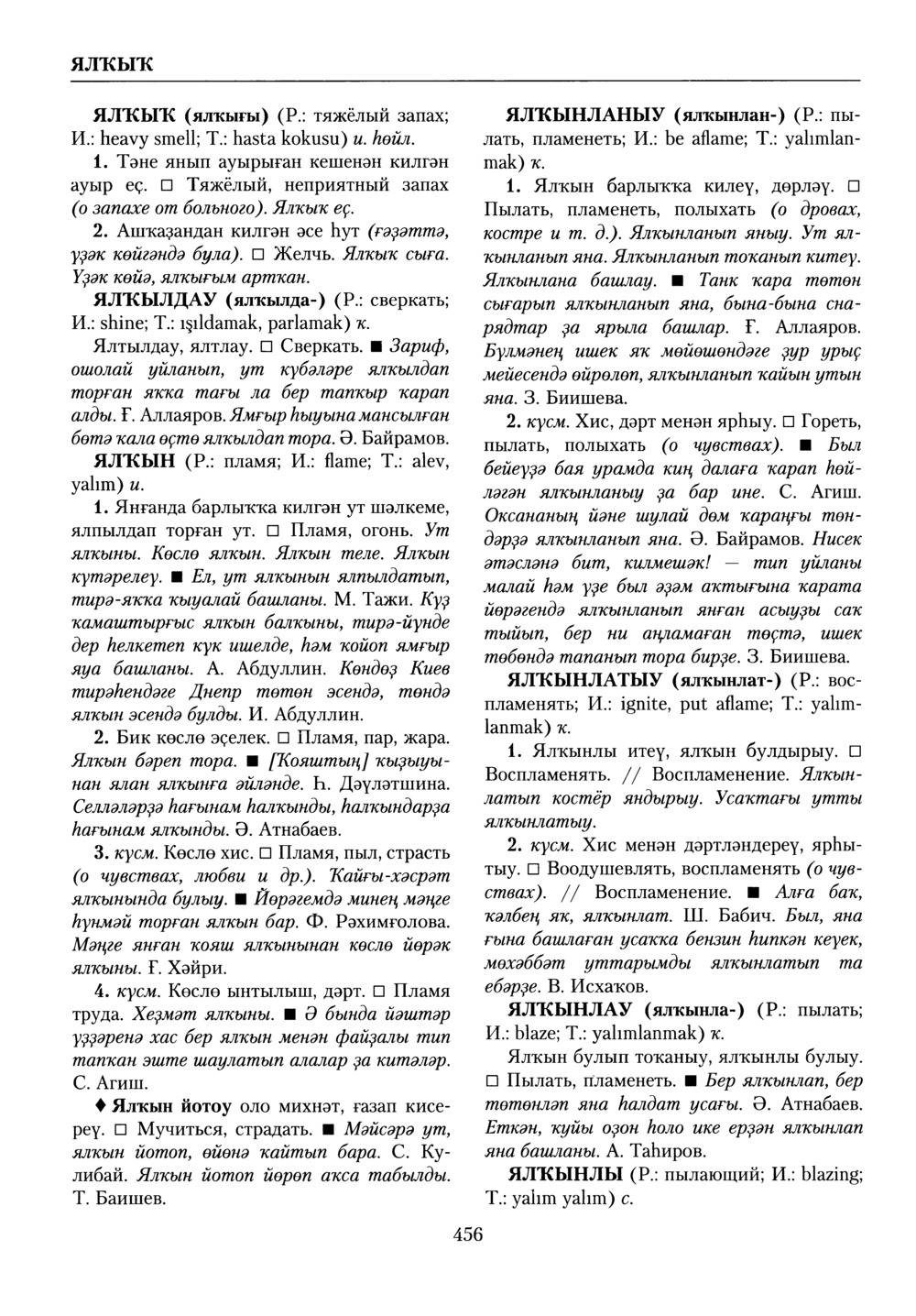 Башҡорт теленең академик һүҙлеге. Том X