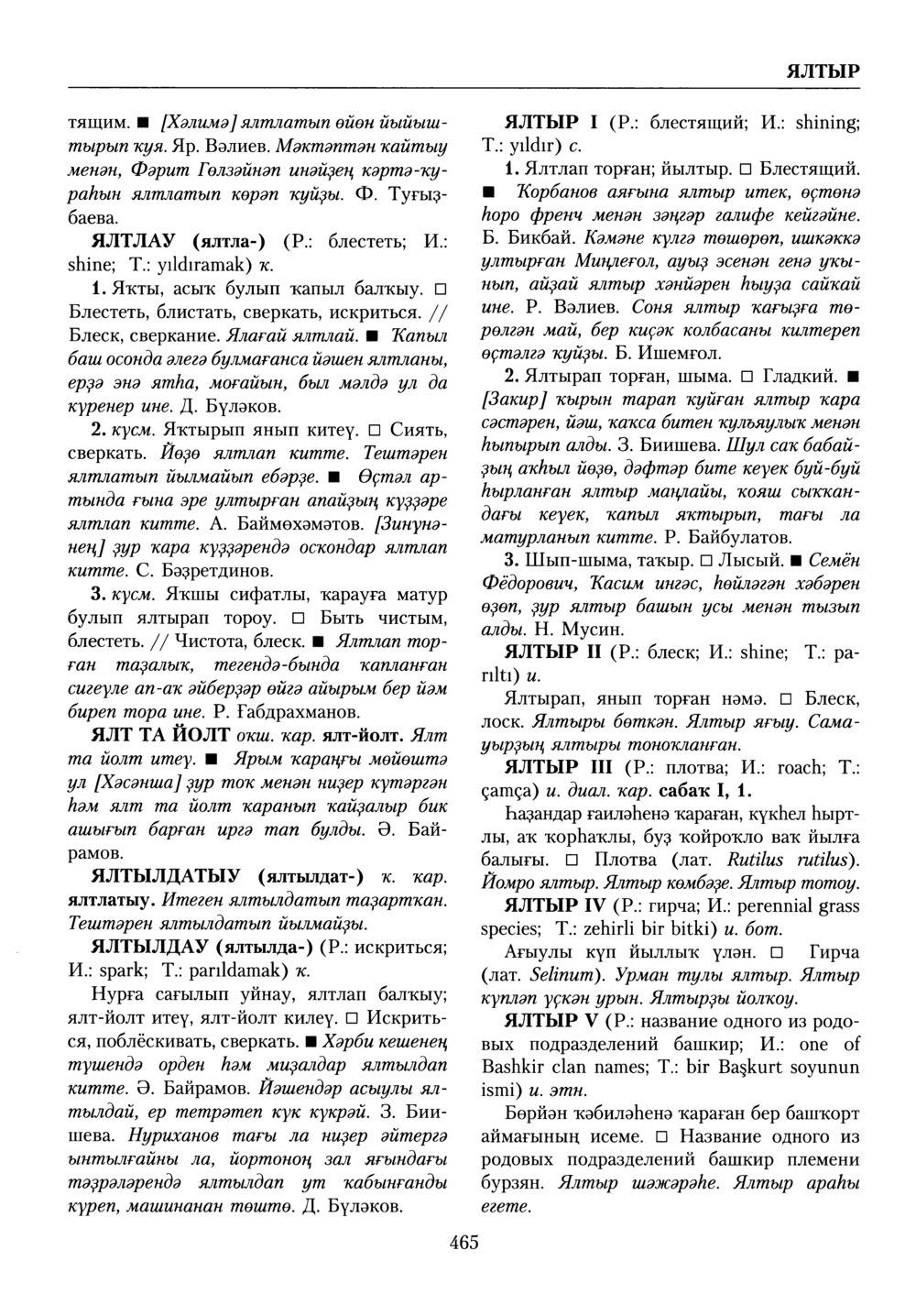 Башҡорт теленең академик һүҙлеге. Том X
