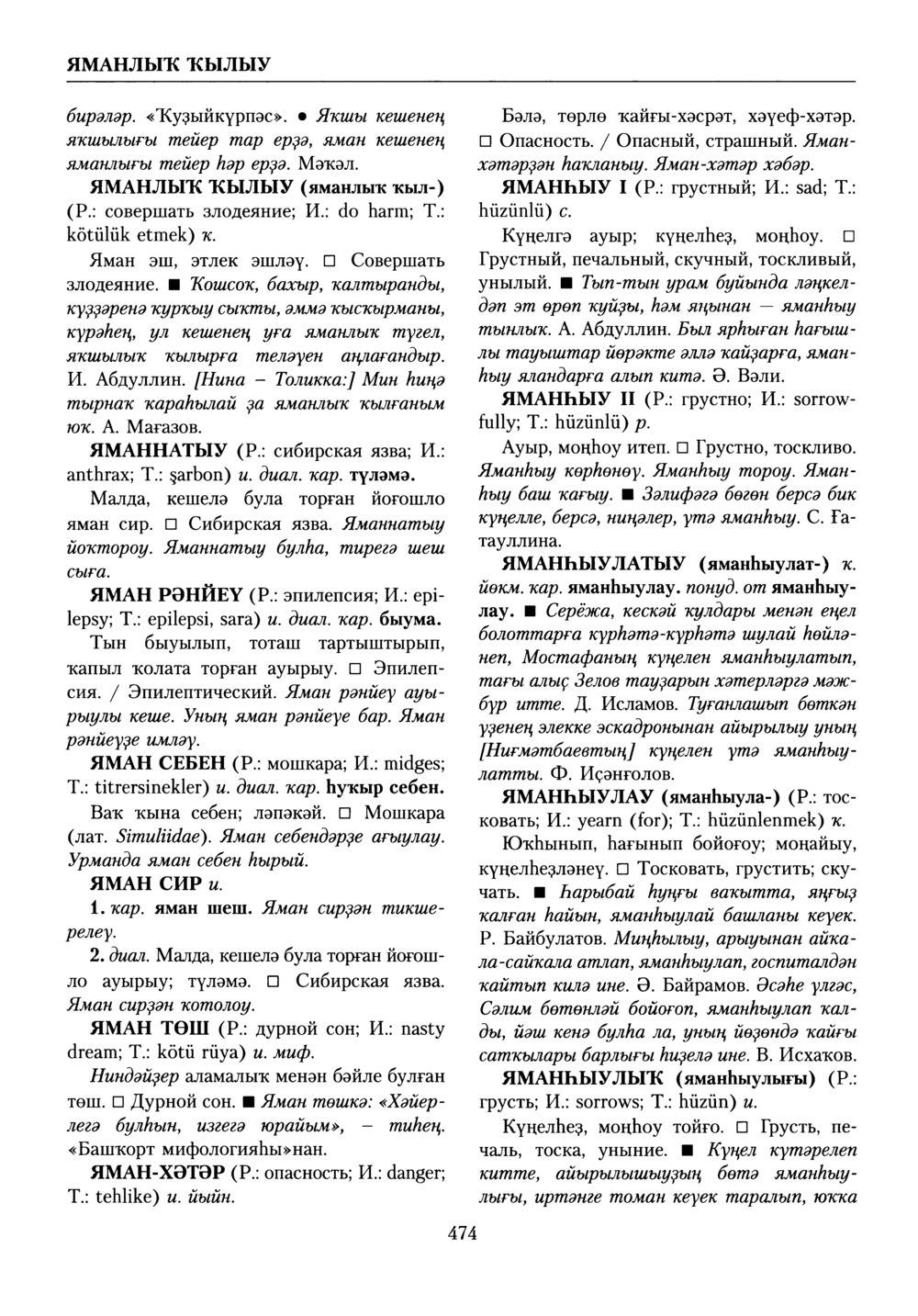 Башҡорт теленең академик һүҙлеге. Том X
