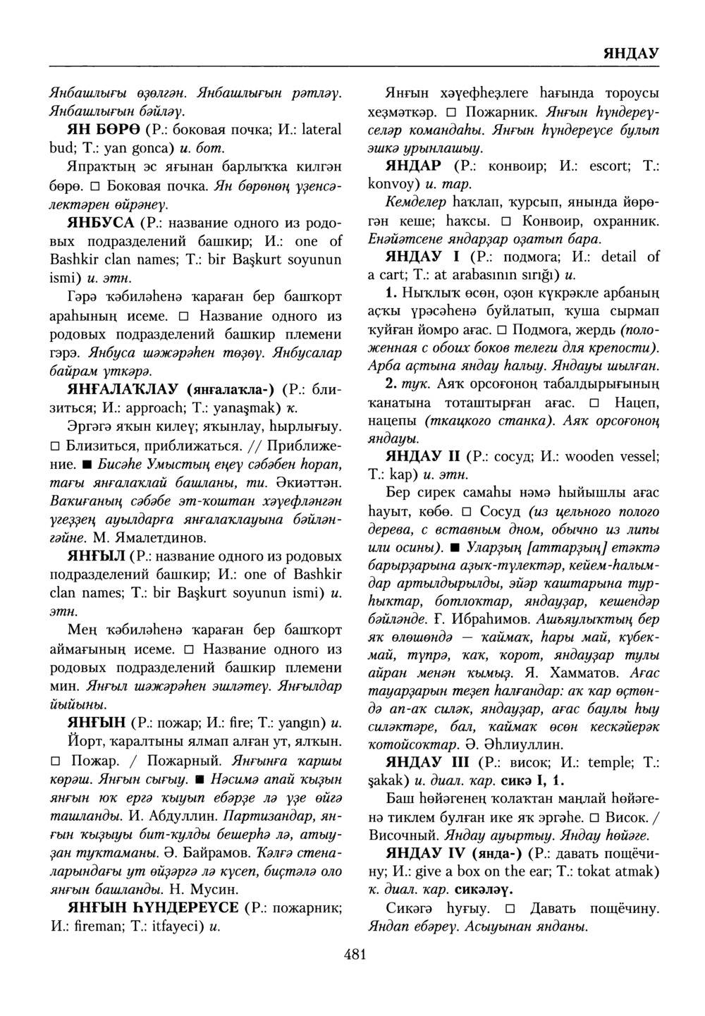 Башҡорт теленең академик һүҙлеге. Том X