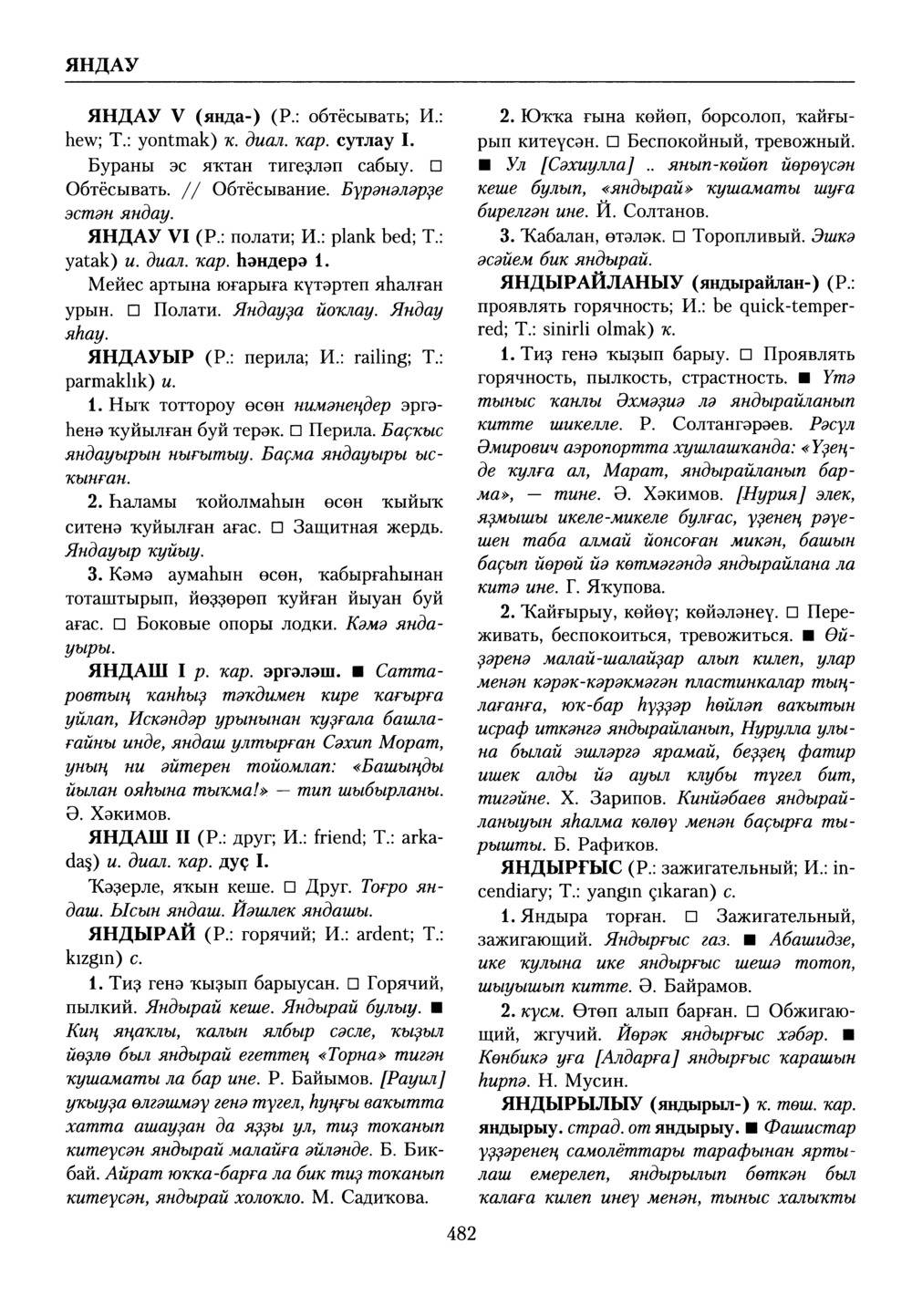 Башҡорт теленең академик һүҙлеге. Том X