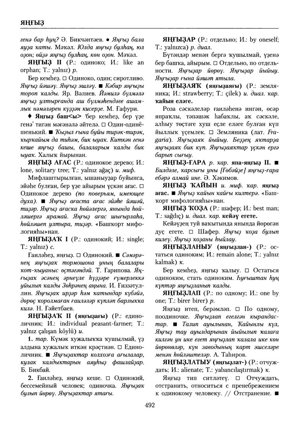 Башҡорт теленең академик һүҙлеге. Том X