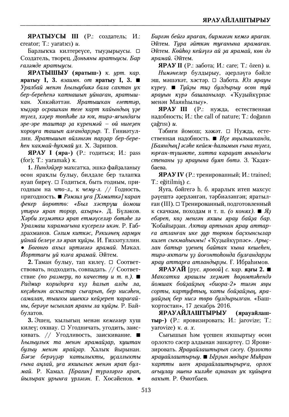 Башҡорт теленең академик һүҙлеге. Том X