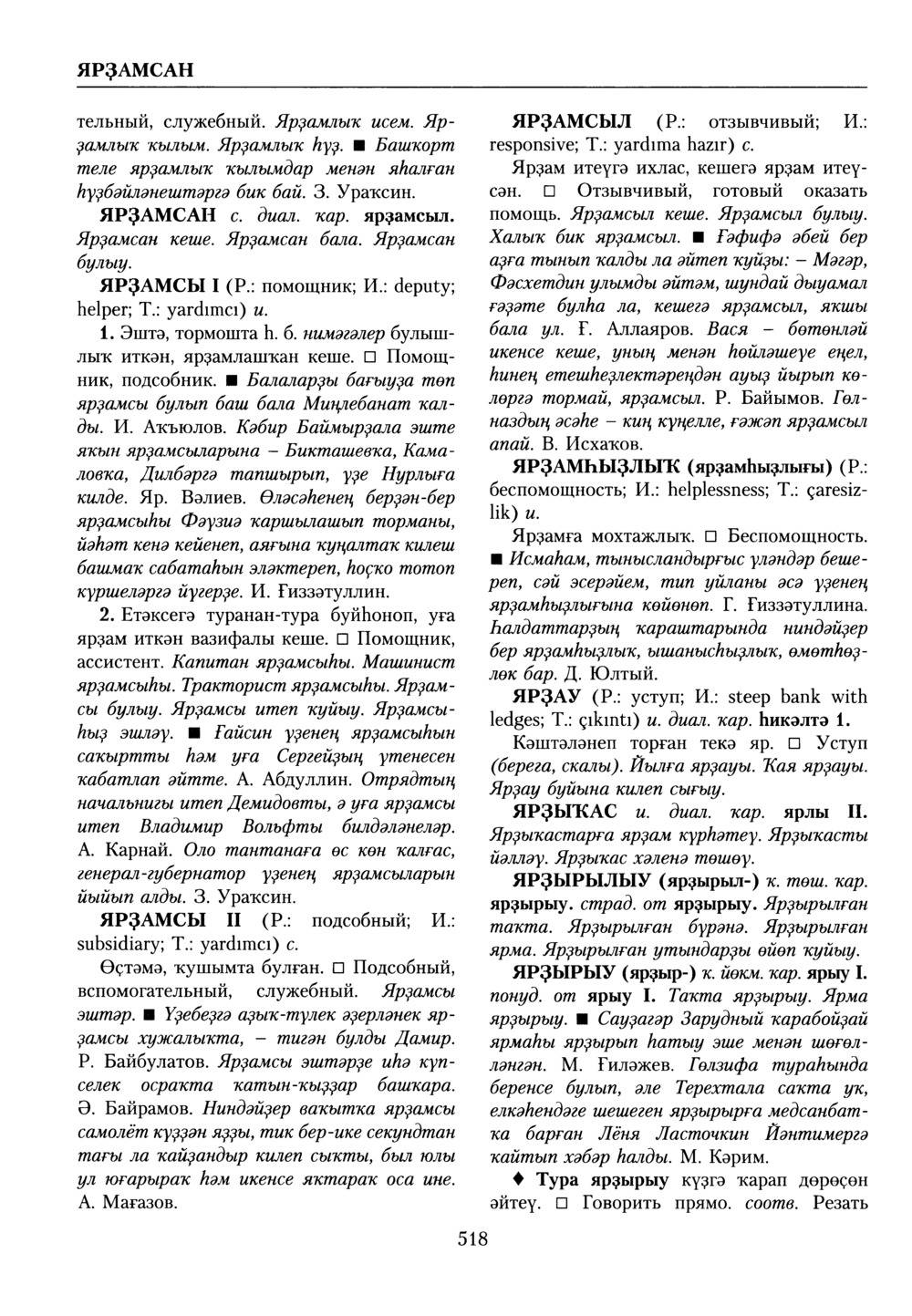 Башҡорт теленең академик һүҙлеге. Том X