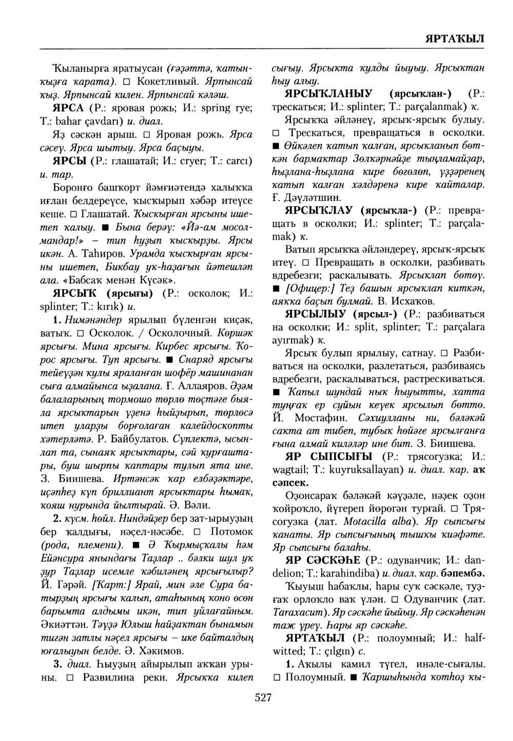 Башҡорт теленең академик һүҙлеге. Том X