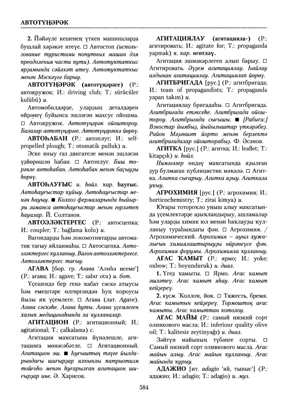 Башҡорт теленең академик һүҙлеге. Том X