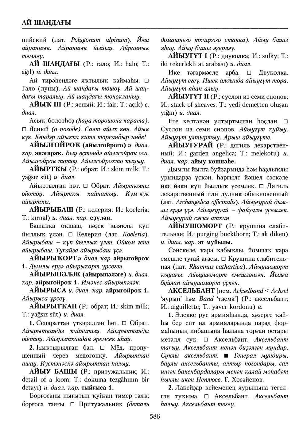 Башҡорт теленең академик һүҙлеге. Том X