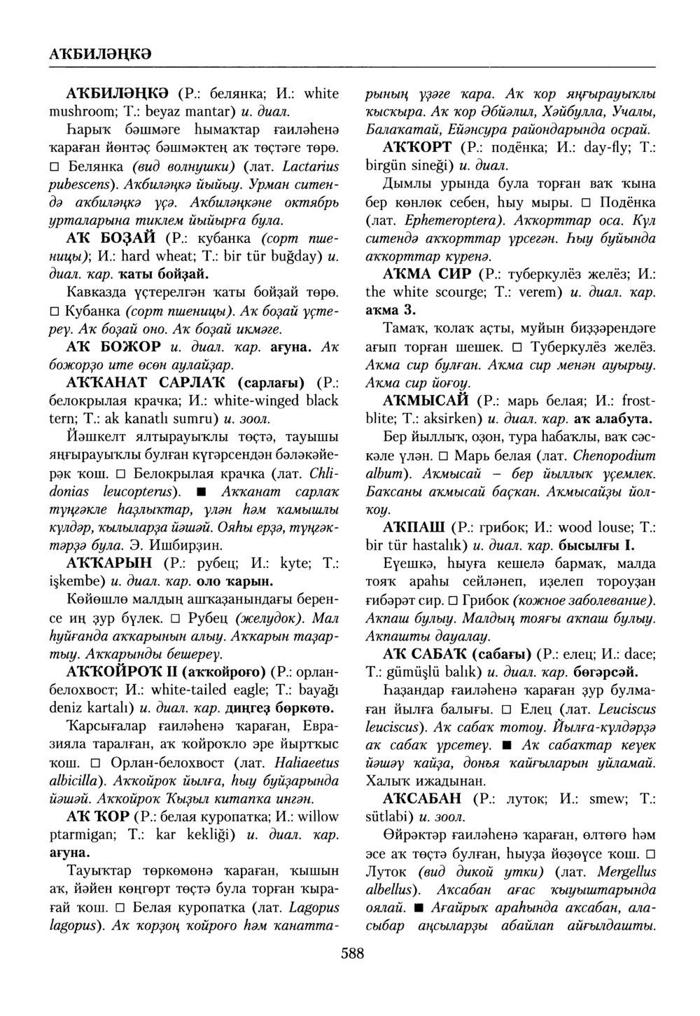 Башҡорт теленең академик һүҙлеге. Том X