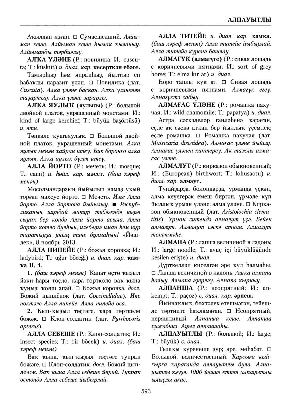 Башҡорт теленең академик һүҙлеге. Том X