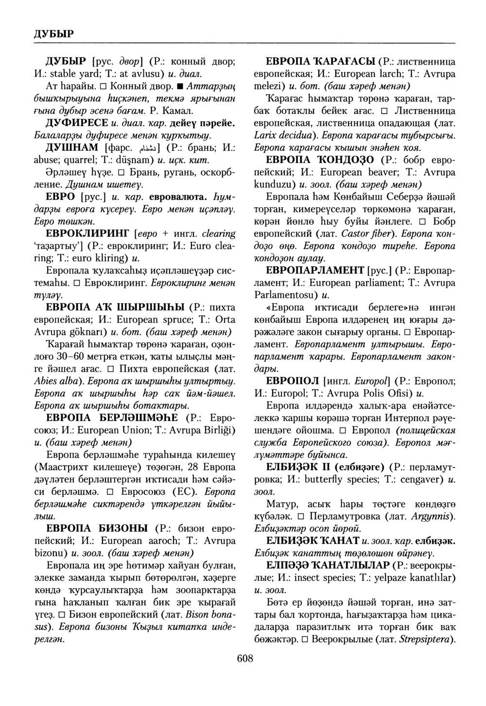 Башҡорт теленең академик һүҙлеге. Том X