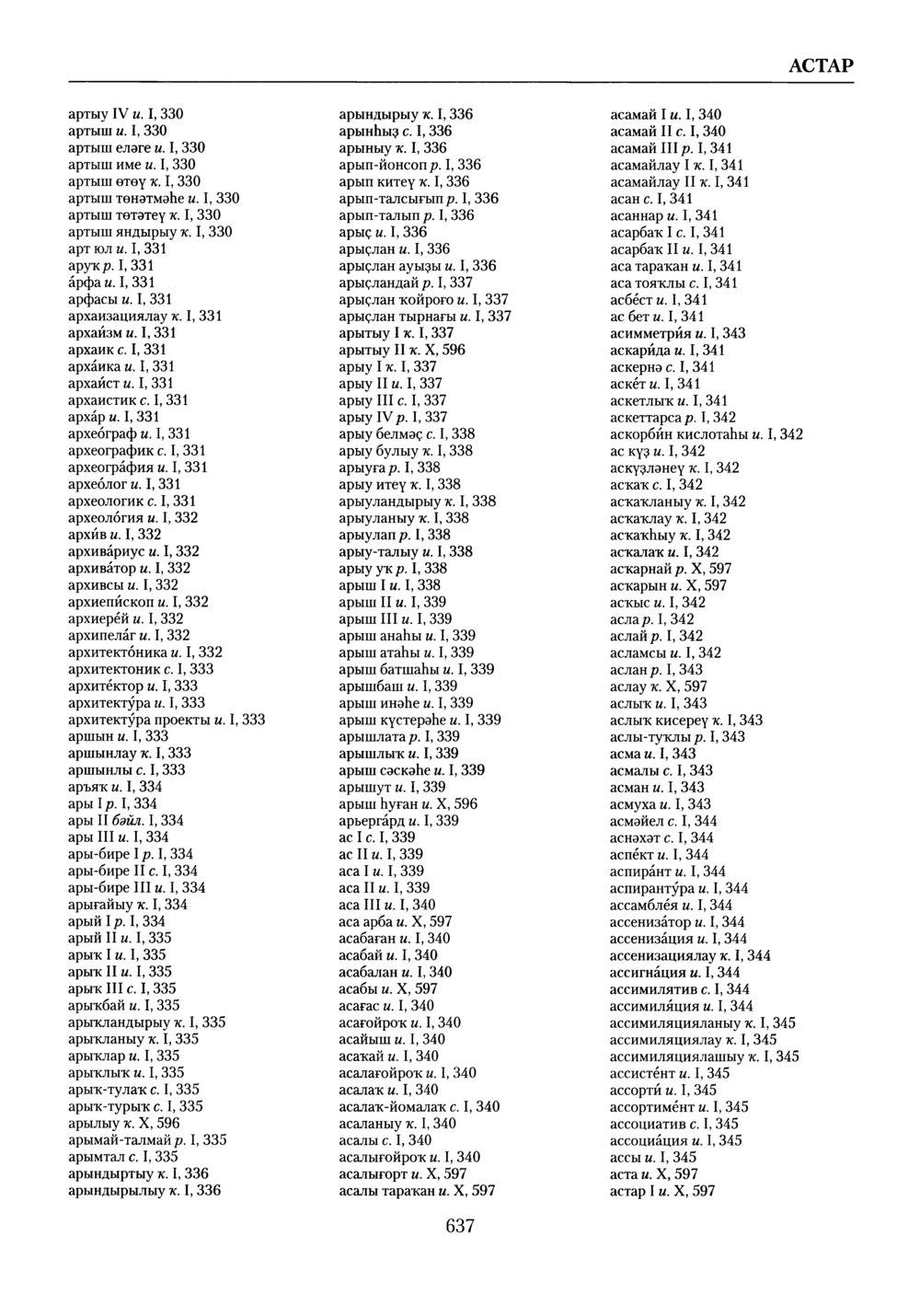 Башҡорт теленең академик һүҙлеге. Том X