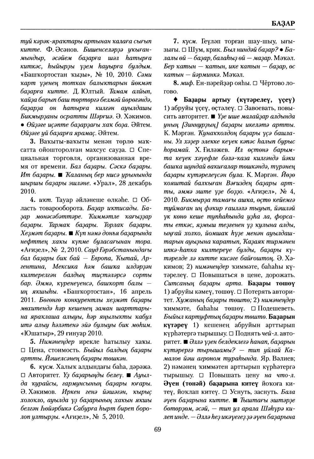 Башҡорт теленең академик һүҙлеге. Том II