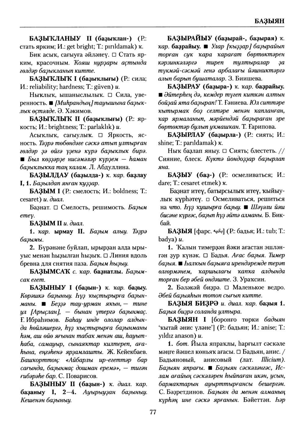 Башҡорт теленең академик һүҙлеге. Том II