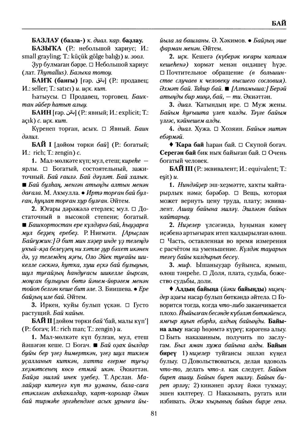 Башҡорт теленең академик һүҙлеге. Том II