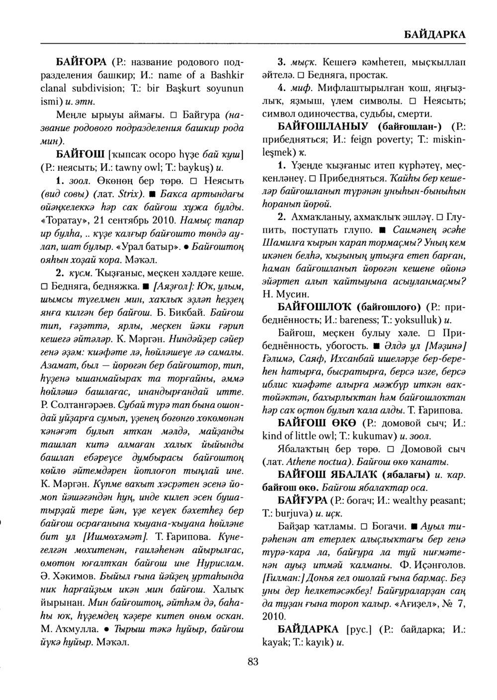 Башҡорт теленең академик һүҙлеге. Том II
