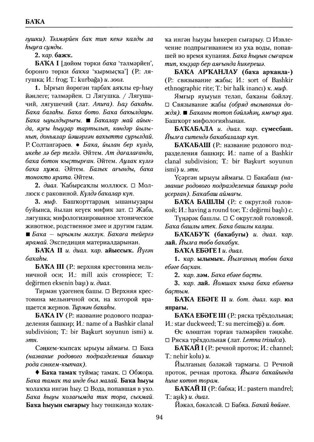 Башҡорт теленең академик һүҙлеге. Том II