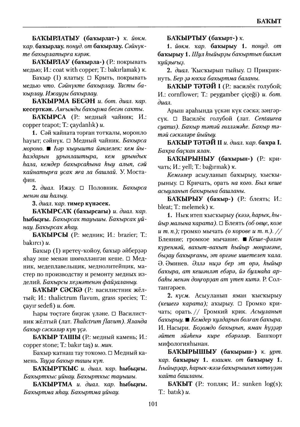 Башҡорт теленең академик һүҙлеге. Том II