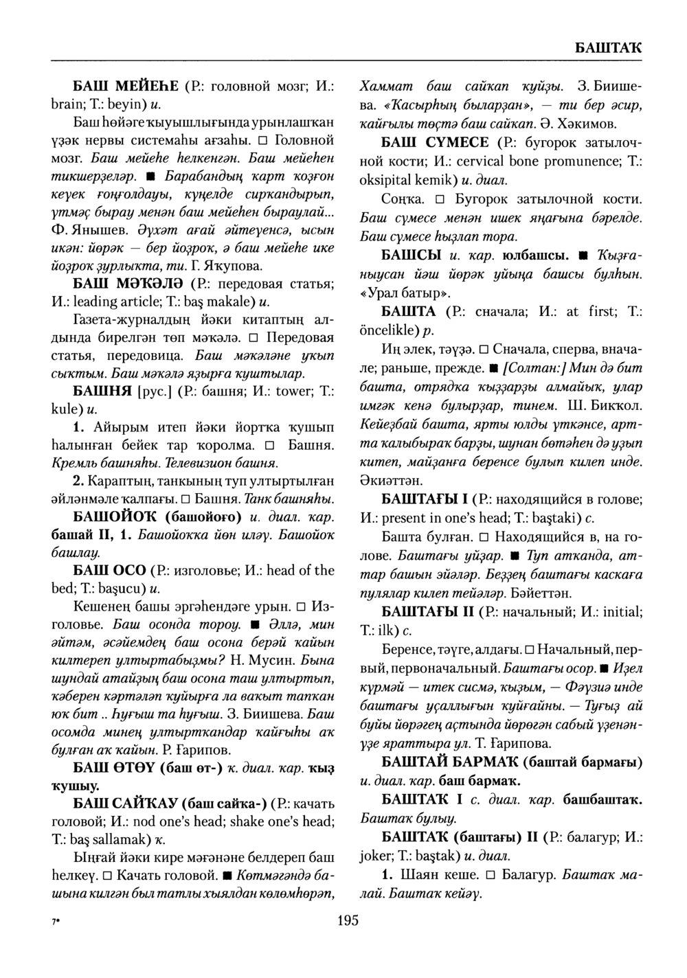 Башҡорт теленең академик һүҙлеге. Том II