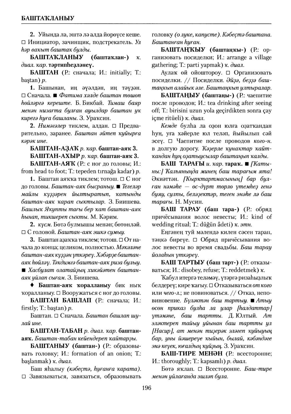Башҡорт теленең академик һүҙлеге. Том II
