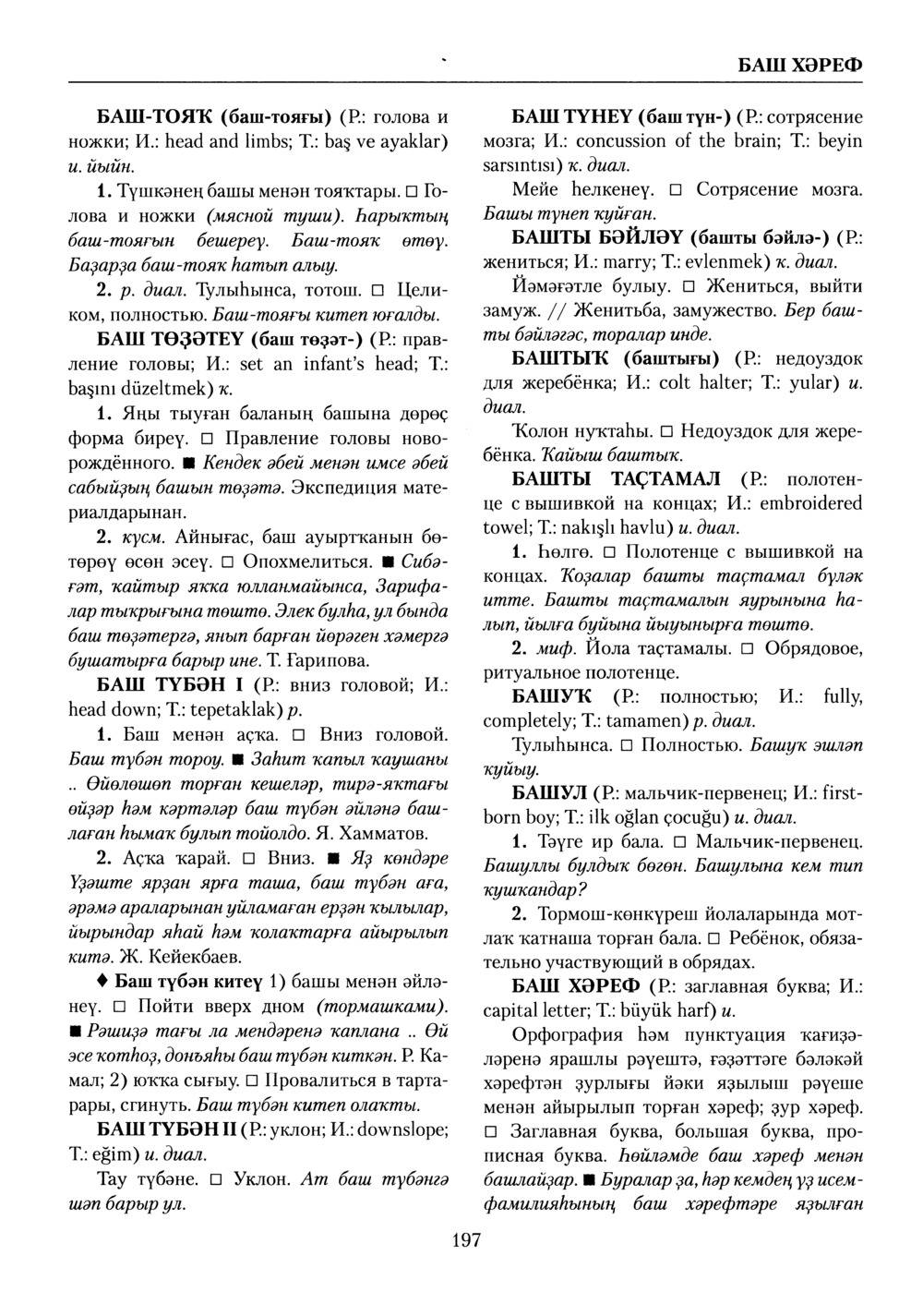 Башҡорт теленең академик һүҙлеге. Том II