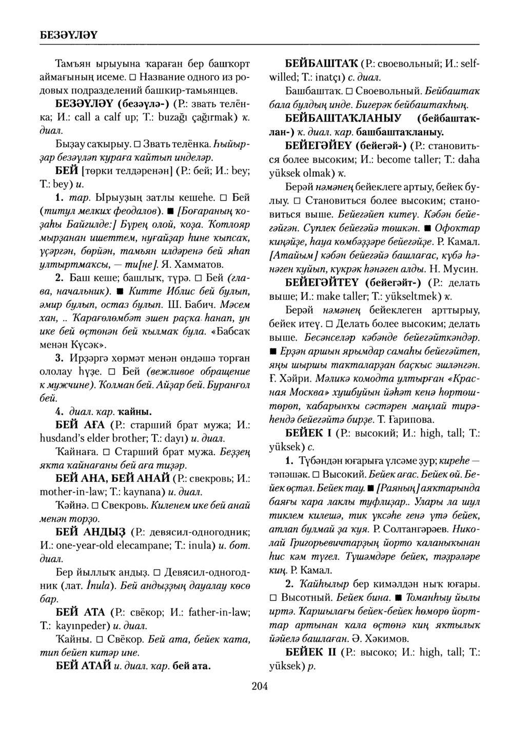 Башҡорт теленең академик һүҙлеге. Том II