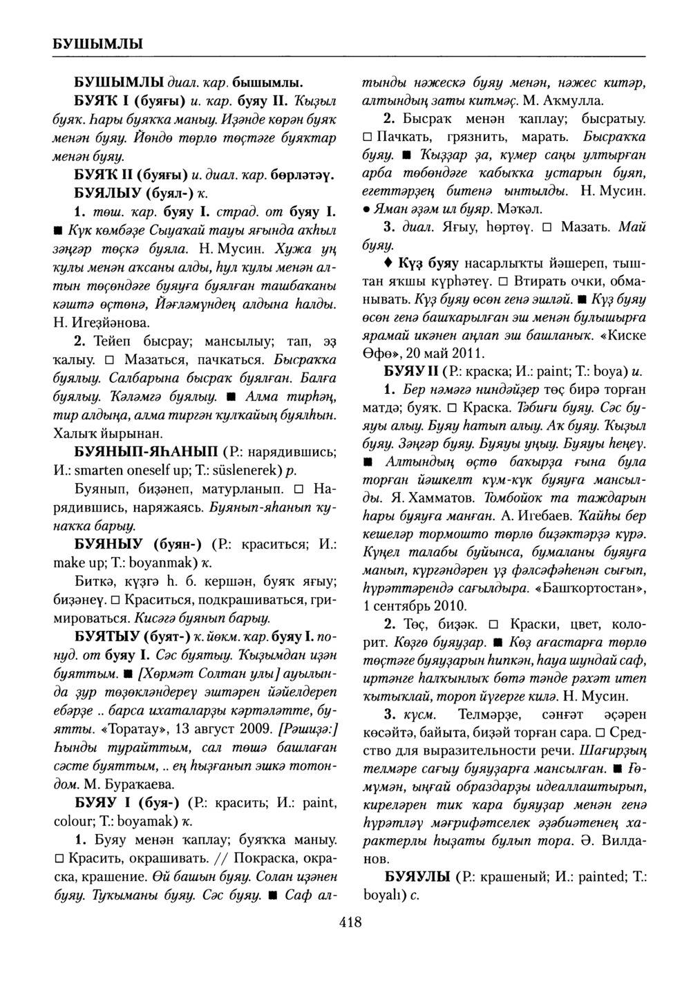 Башҡорт теленең академик һүҙлеге. Том II