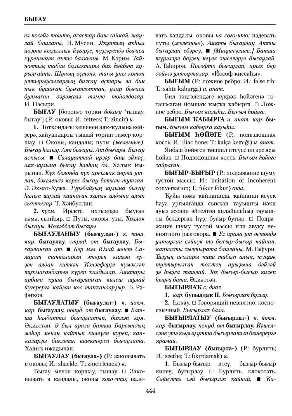 Башҡорт теленең академик һүҙлеге. Том II
