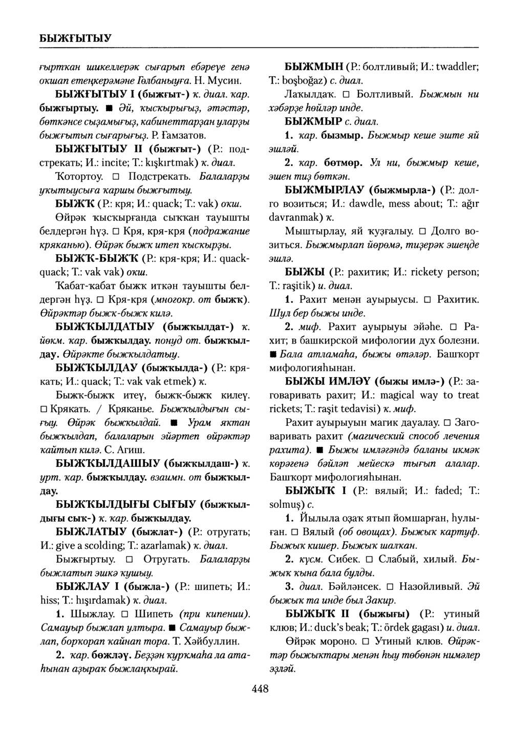 Башҡорт теленең академик һүҙлеге. Том II