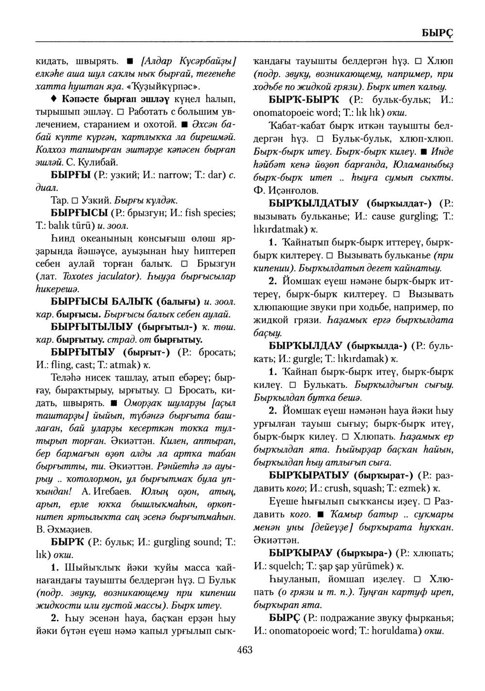 Башҡорт теленең академик һүҙлеге. Том II