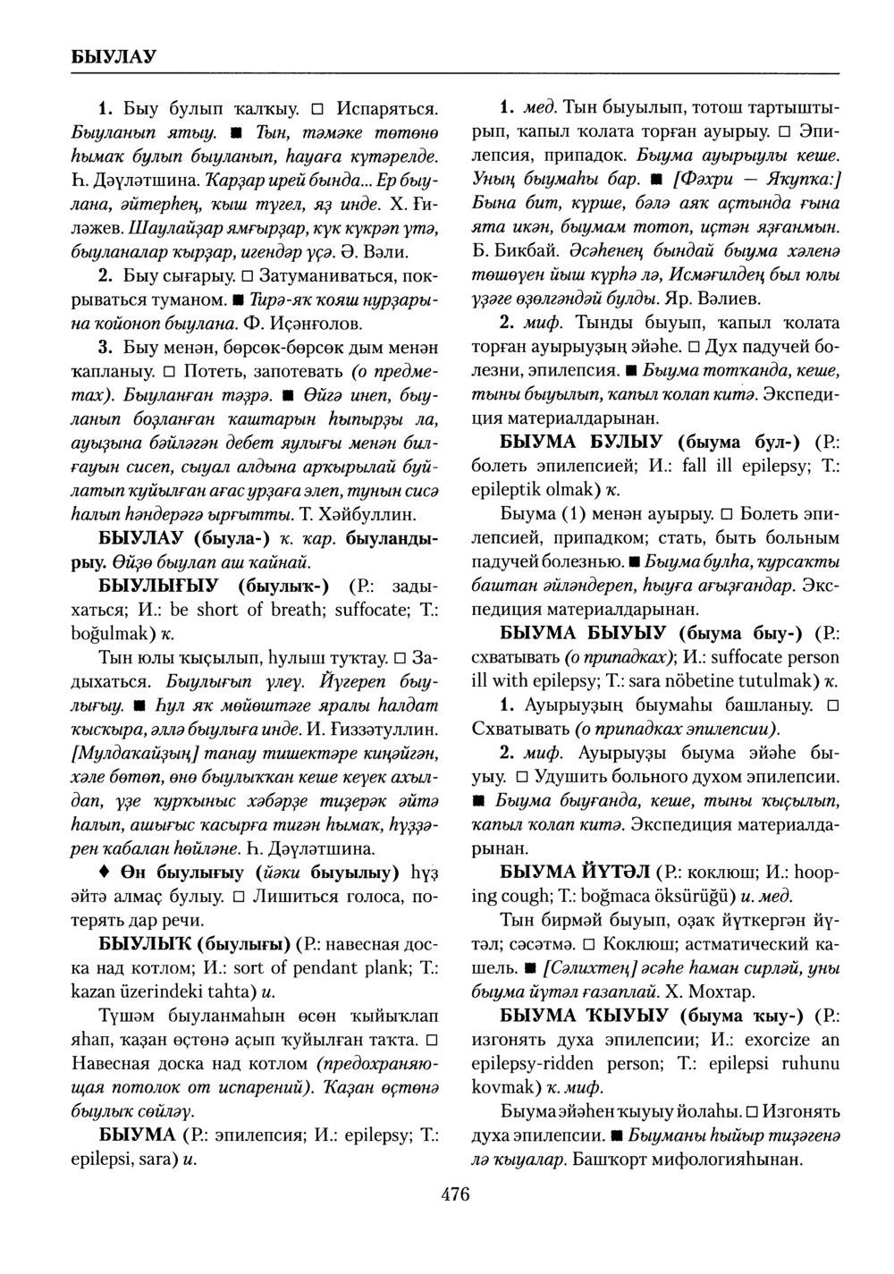 Башҡорт теленең академик һүҙлеге. Том II